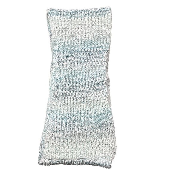 Nubby Knit Sequined Cozy Infinity Scarf in "Green Goddess" 115X - Picture 4 of 7